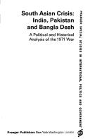 South Asian crisis: India, Pakistan, and Bangla Desh